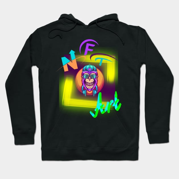 Monkey Art Hoodie by O.M design